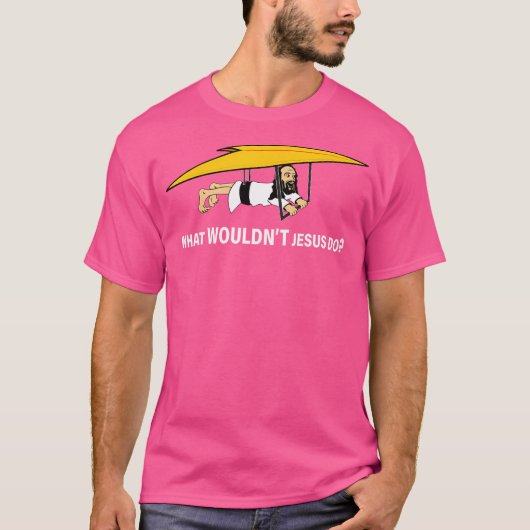 イエス様が何をしたら良いのか Tシャツ (正面)