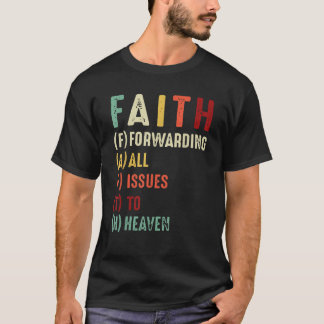 イエス様が全ての問題を天国・クリスチャンに転送 Tシャツ