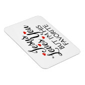 イエス様が君のスローガンお気に入りのを愛しおもしろいている マグネット (右側)