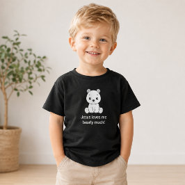 イエス様が大好きベアチャイルドTシャツ トドラーTシャツ