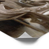 イエス様が弟子たちを洗う足 | アルバート・エーデルフェルト ポスター (角)