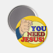 イエス様が必要だ！ マグネット (正面/裏面)