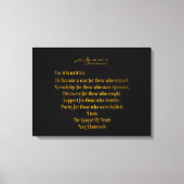 イエス様が来た キャンバスプリント (正面)