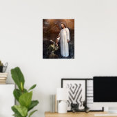 イエス様が水の上を歩く3 & St Peter Poster Wide ポスター (ホームオフィス)