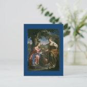 イエス様が水を提供 ポストカード (スタンド正面)