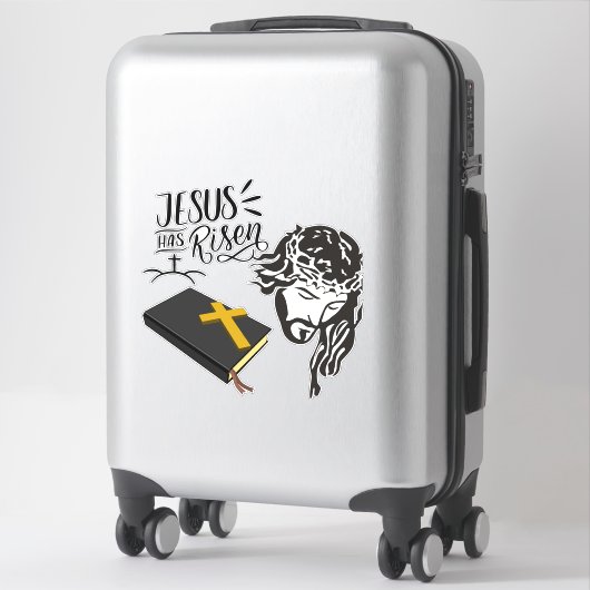 イエス様が生まれ変わった シール (スーツケース)