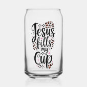 イエス様が私の杯に入る ガラス缶 (正面)