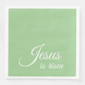 イエス様が立ち上がった | 緑エレガントのキリスト教復活祭 (正面)