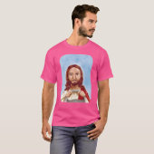 イエス様が車に乗る Tシャツ (正面フル)