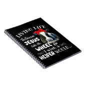 イエス様とイエス様の間の生き物は、私が願う車に乗る ノートブック (右側)