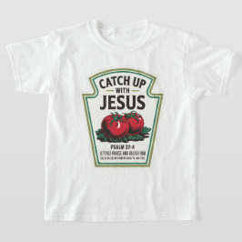 イエス様と追いつく Tシャツ