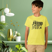 イエス様に私たちはなんて友達なんだ!子供用Tシャツ Tシャツ