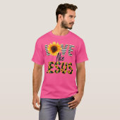 イエス様のようなヒマワリ Tシャツ (正面フル)