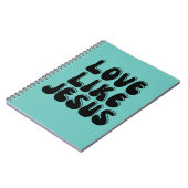 イエス様のような愛 ノートブック (左側)