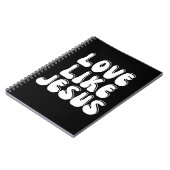 イエス様のような愛 ノートブック (左側)