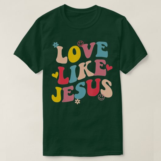 イエス様のような愛(1) Tシャツ (デザイン正面)