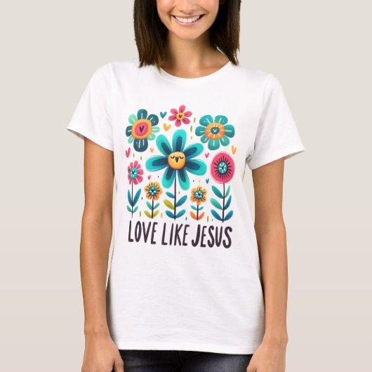イエス様のような愛 Tシャツ (正面)
