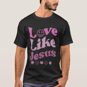 イエス様のように愛する宗教的な神のフード付きスウェットシャツ Tシャツ
