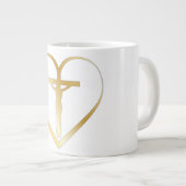 イエス様のハート ジャンボコーヒーマグカップ (正面右)