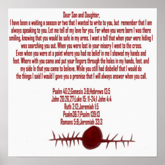 イエス様のラブレター ポスター