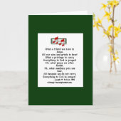 イエス様の友 カード (黄色い花)