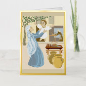 イエス様の喜びと恵み 箔シーズンカード (正面)