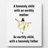 イエス様の天の子 フォトプラーク (正面)