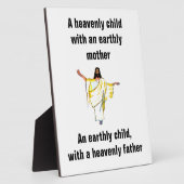 イエス様の天の子 フォトプラーク (側面)