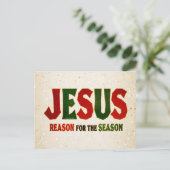 イエス様の季節の理由 ポストカード (スタンド正面)