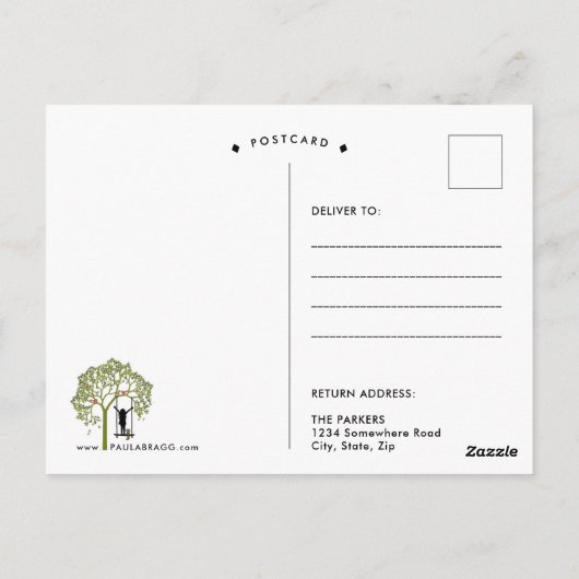 イエス様の季節の理由 ポストカード (裏面)