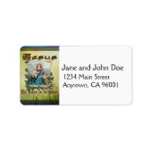 イエス様の季節の理由 ラベル (正面)