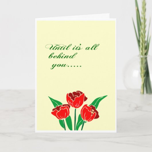 イエス様の愛があなたに後れている カード (正面)