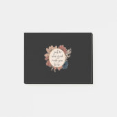 イエス様の愛する人であるクリスを愛する人として、あなた方を神としなさい ポストイット (正面)