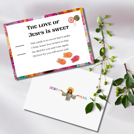 イエス様の愛は甘い英語の福音書である