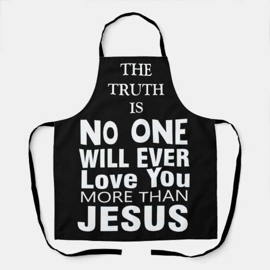 イエス様の愛 エプロン (正面)