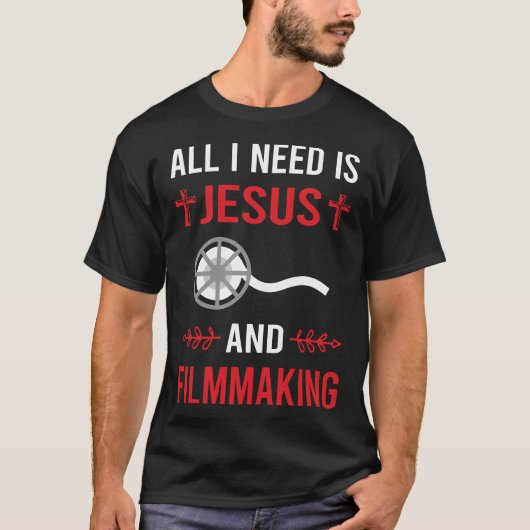 イエス様の映画製作が必要だ Tシャツ (正面)