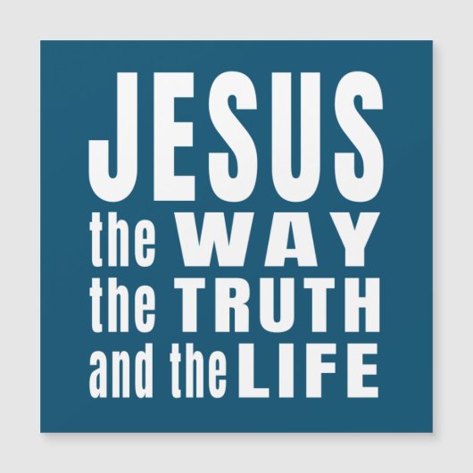 イエス様の真実と人生の道 (正面)