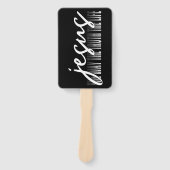 イエス様の真実と人生 ハンドファン (正面)