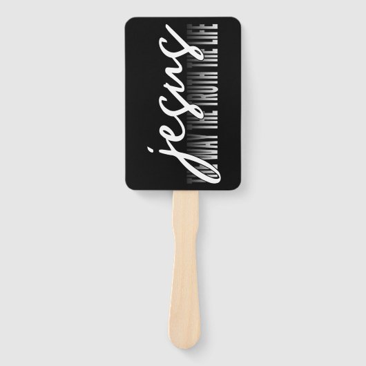 イエス様の真実と人生 ハンドファン (正面)