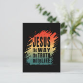 イエス様の真実と人生 ポストカード (スタンド正面)