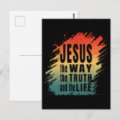 イエス様の真実と人生 ポストカード (正面/裏面)