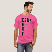 イエス様の真実と人生 Tシャツ (正面フル)