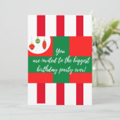 イエス様の誕生日おめでとう 招待状 (スタンド正面)