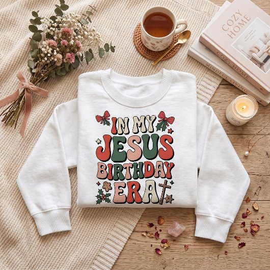 イエス様の誕生日の時代、クリスマス スウェットシャツ