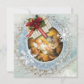 イエス様の赤ちゃん シーズンカード (正面)