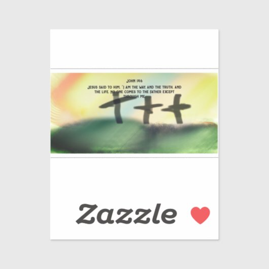 イエス様の道 シール (シート)