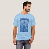 イエス様の青いタイルモザイク, ポルトガル Tシャツ (正面フル)
