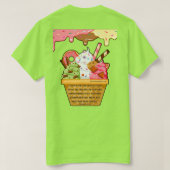 イエス様のTシャツを信頼するのは非常に甘い Tシャツ (デザイン裏面)