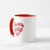 イエス様はあなたを愛している マグカップ (正面左)