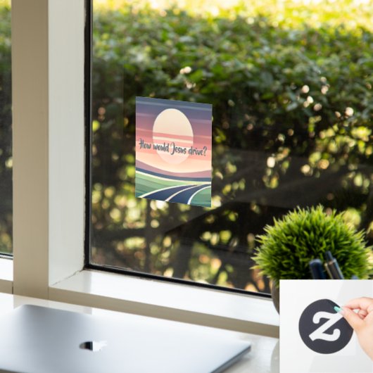 イエス様はどうやって運転するんだ？ ウィンドウサイン (オフィス)